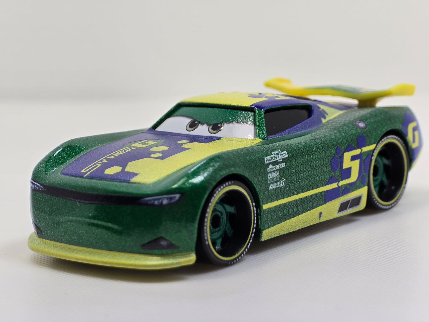 DISNEY PIXAR CARS - ERIC BRAKER #5 - SYNER G - NEXT GEN