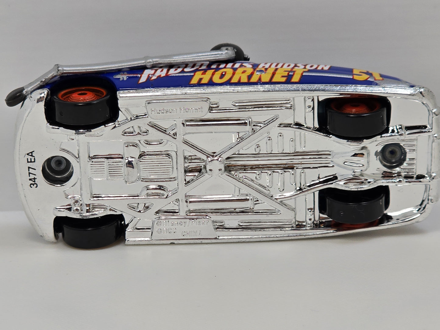DISNEY PIXAR CARS - FABULOUS HUDSON HORNET WITH HEADSET - PRE OWNED