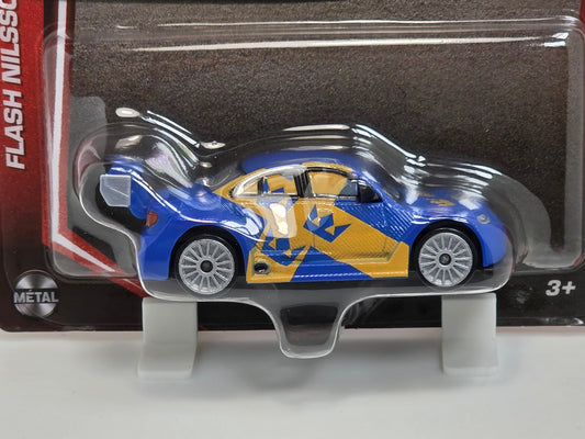 DISNEY PIXAR CARS - FLASH NILSSON - SWEDISH VERSION OF CARS 2