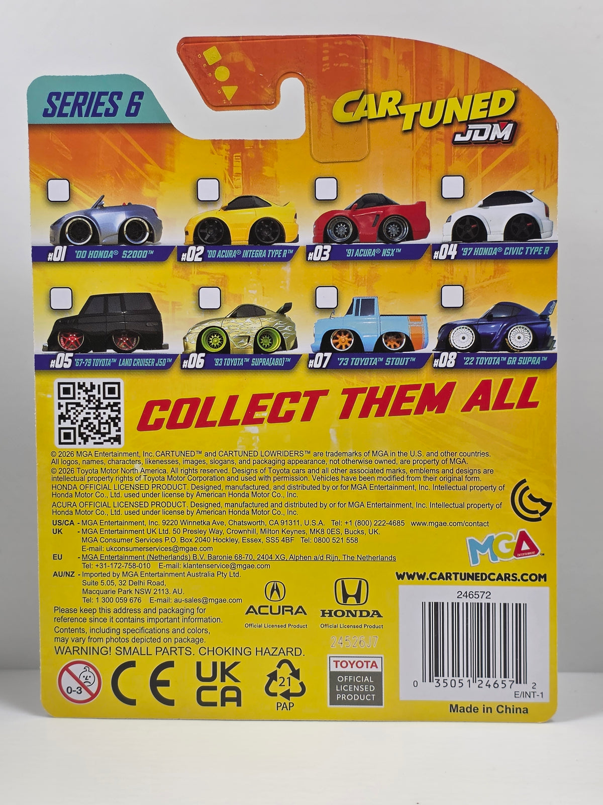 CAR TUNED - JDM SERIES 6 - '67-79 TOYOTA LAND CRUISER J50 - BLACK # 05 - NEW