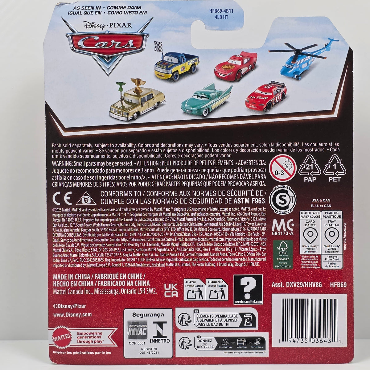DISNEY PIXAR CARS - TRANSFORMING LIGHTNING McQUEEN 20th ANNIVERSARY - NEW