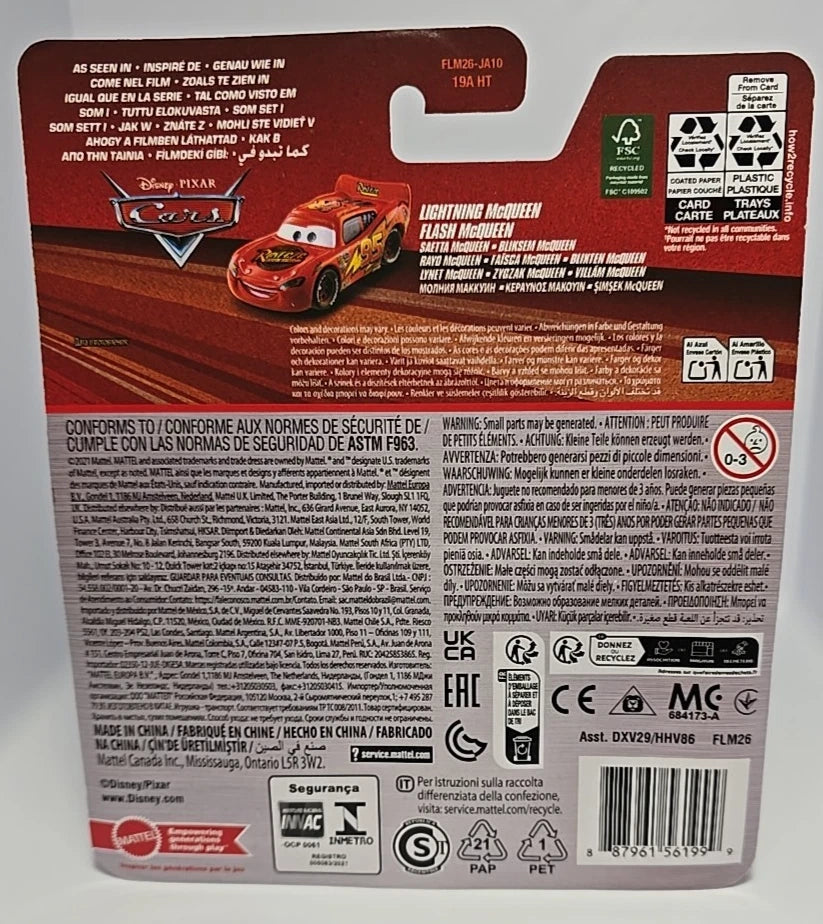 DISNEY PIXAR CARS - LIGHTNING MCQUEEN
