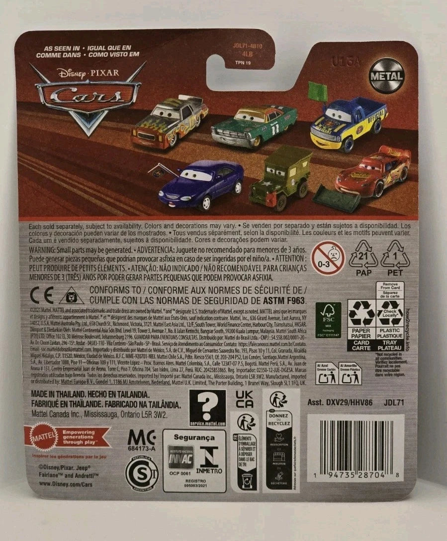 DISNEY PIXAR CARS - RYAN SHIELDS #49 - VIEWZEEN