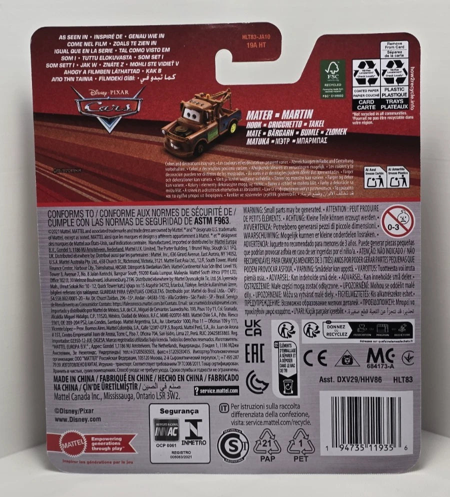 DISNEY PIXAR CARS - MATER