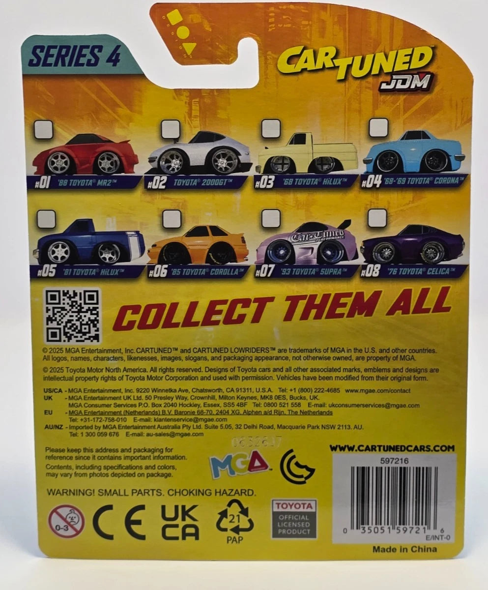 CAR TUNED - MGA - JDM SERIES 4 '68/69 TOYOTA CORONA - BLUE # 04