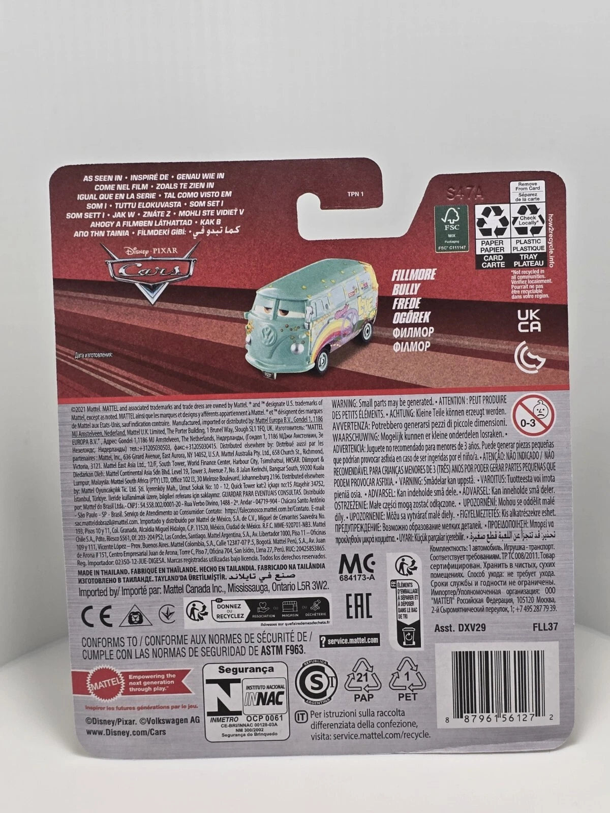 Share DISNEY PIXAR CARS - FILLMORE - VW CAMPER