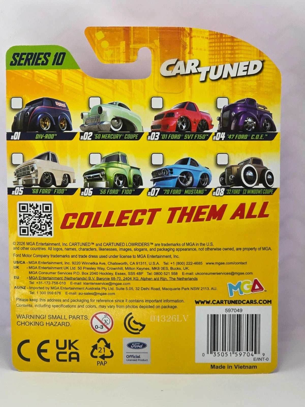CAR TUNED - MGA -SERIES 10 - '01 FORD SVT F150 - #03
