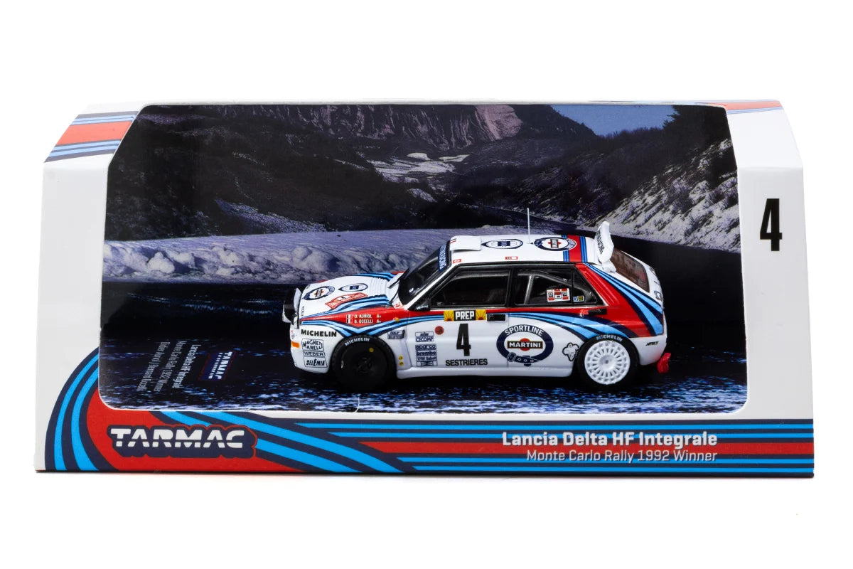 TARMAC - LANCIA DELTA HF INTEGRALE MONTE CARLO RALLY 1992 WINNER AURIOL/ OCCELLI