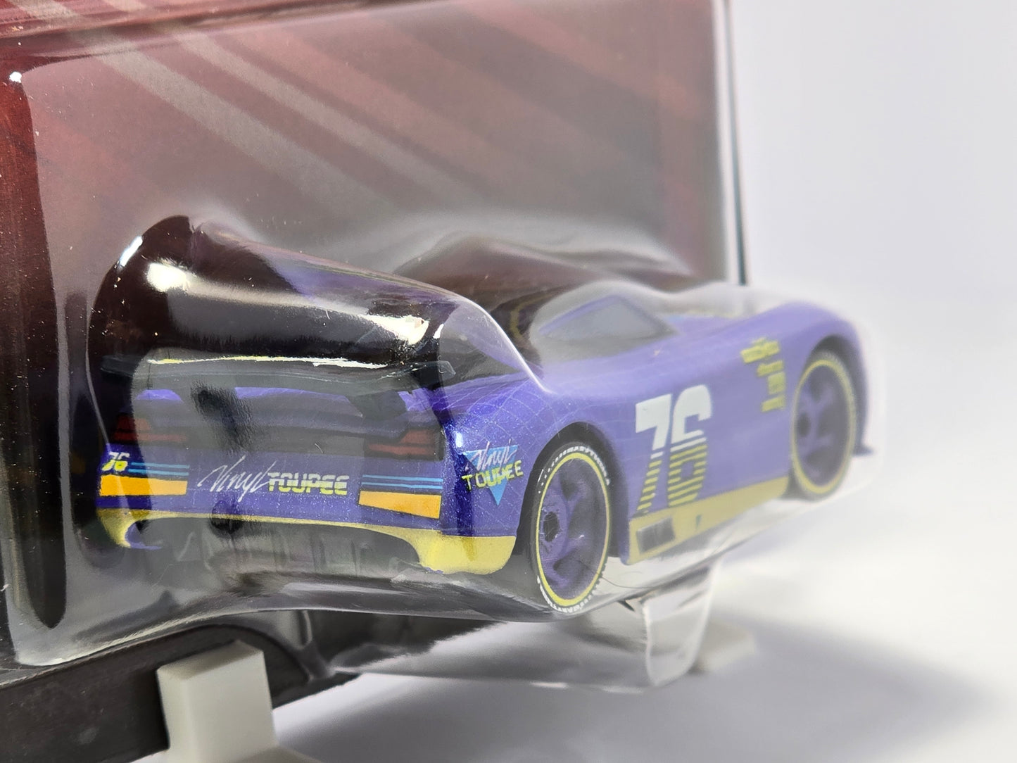 DISNEY PIXAR CARS - WILL RUSCH #76 VINYL TOUPEE - NEXT GEN RACER
