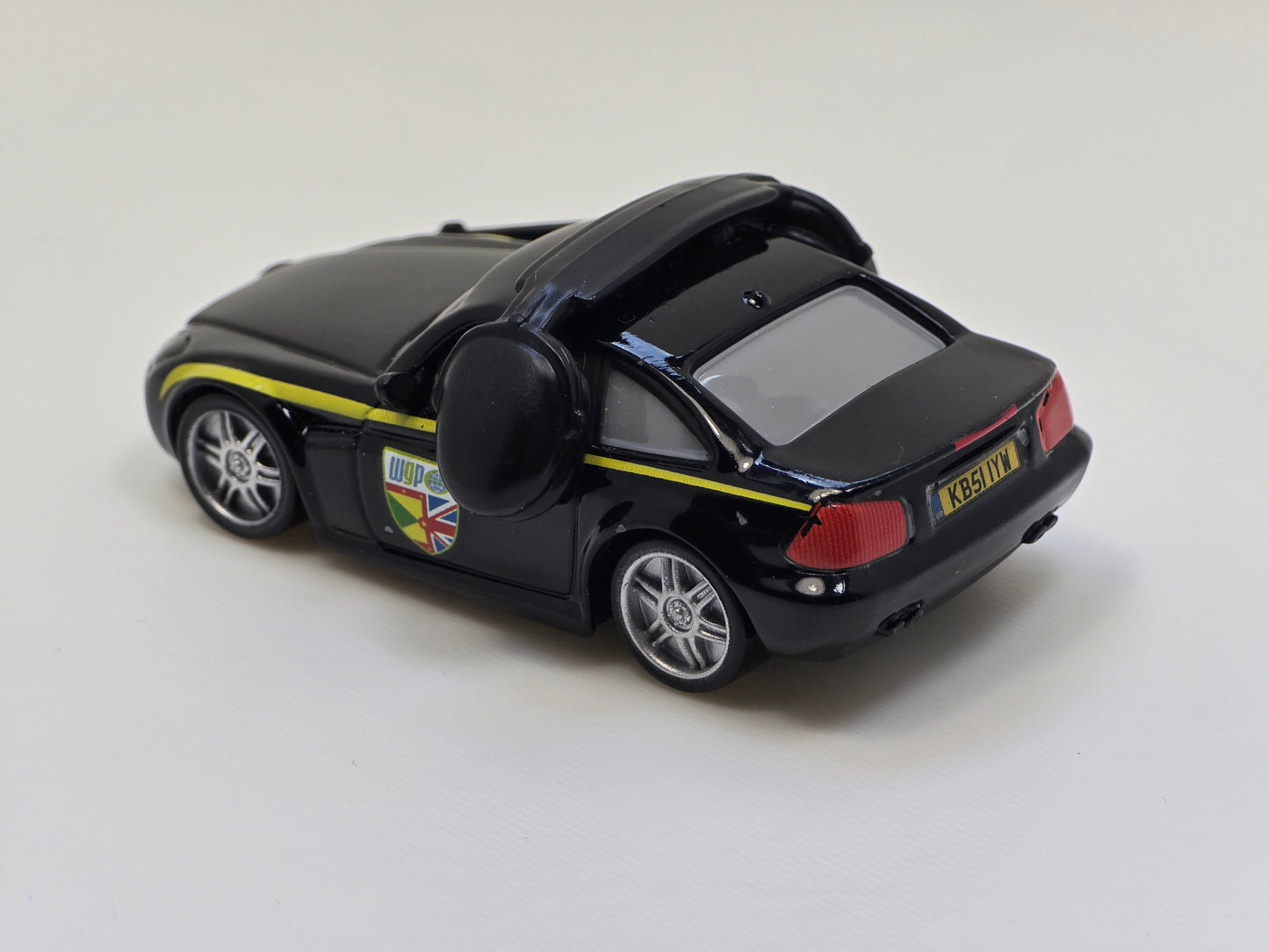 DISNEY PIXAR CARS - BRUCE BOXMANN with HEADSET - LEWIS HAMILTON's CREW CHIEF - PRE OWNED