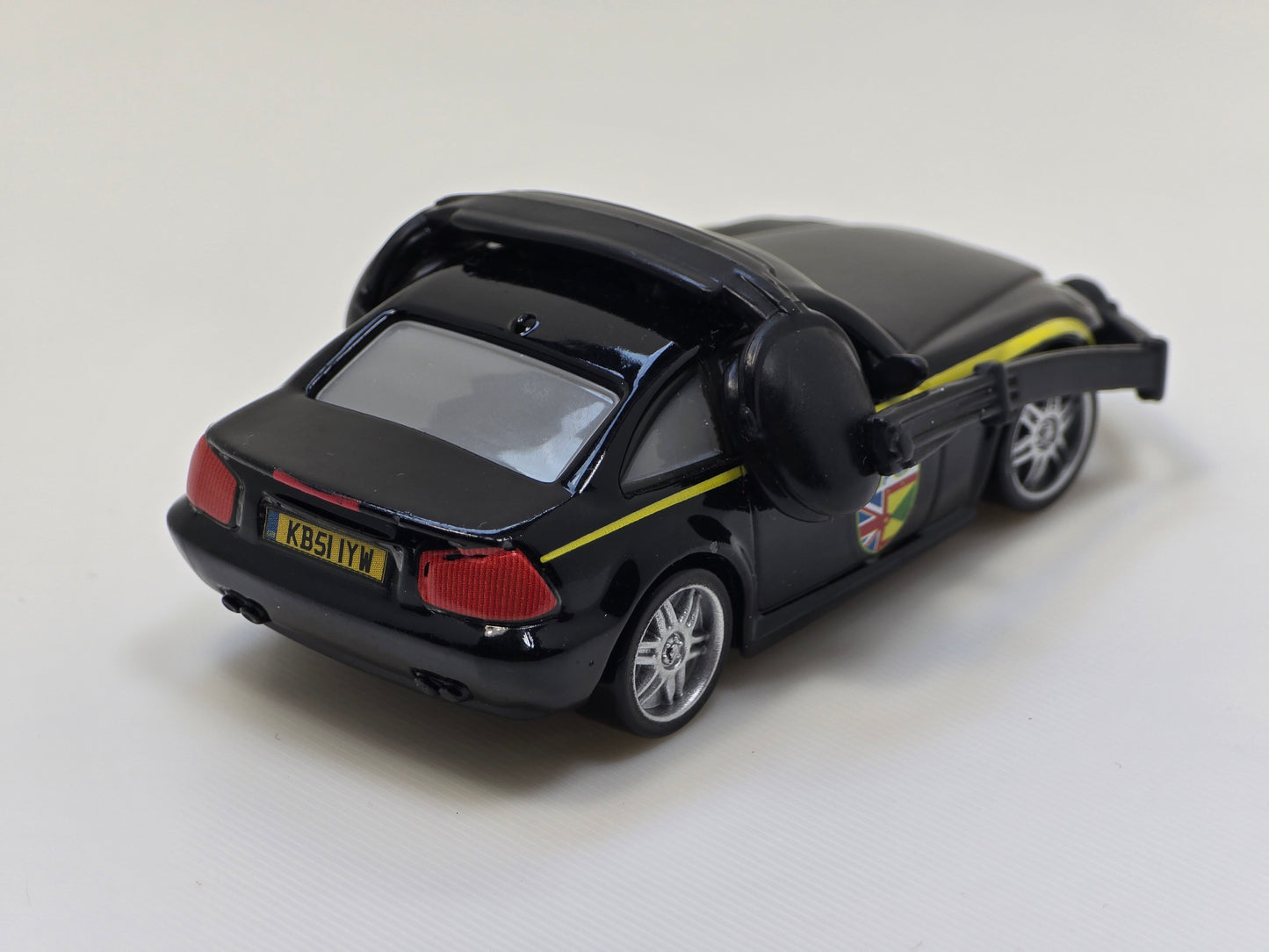 DISNEY PIXAR CARS - BRUCE BOXMANN with HEADSET - LEWIS HAMILTON's CREW CHIEF - PRE OWNED