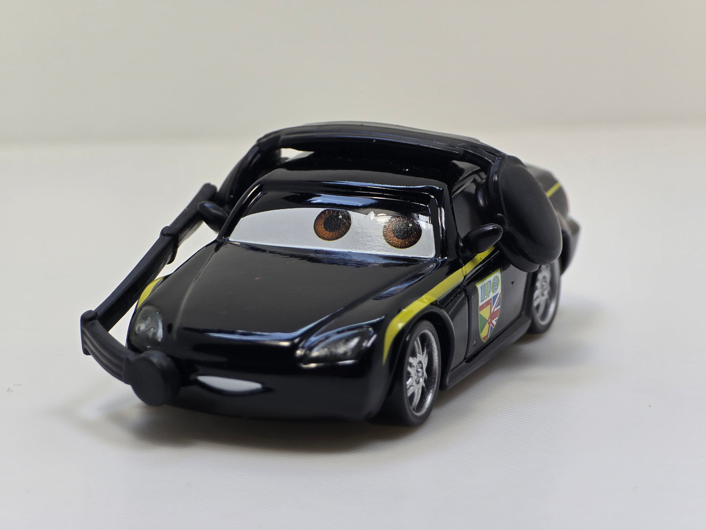 DISNEY PIXAR CARS - BRUCE BOXMANN with HEADSET - LEWIS HAMILTON's CREW CHIEF - PRE OWNED
