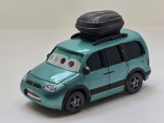 DISNEY PIXAR CARS - VAN - WITH LENTICULAR EYES - PRE OWNED