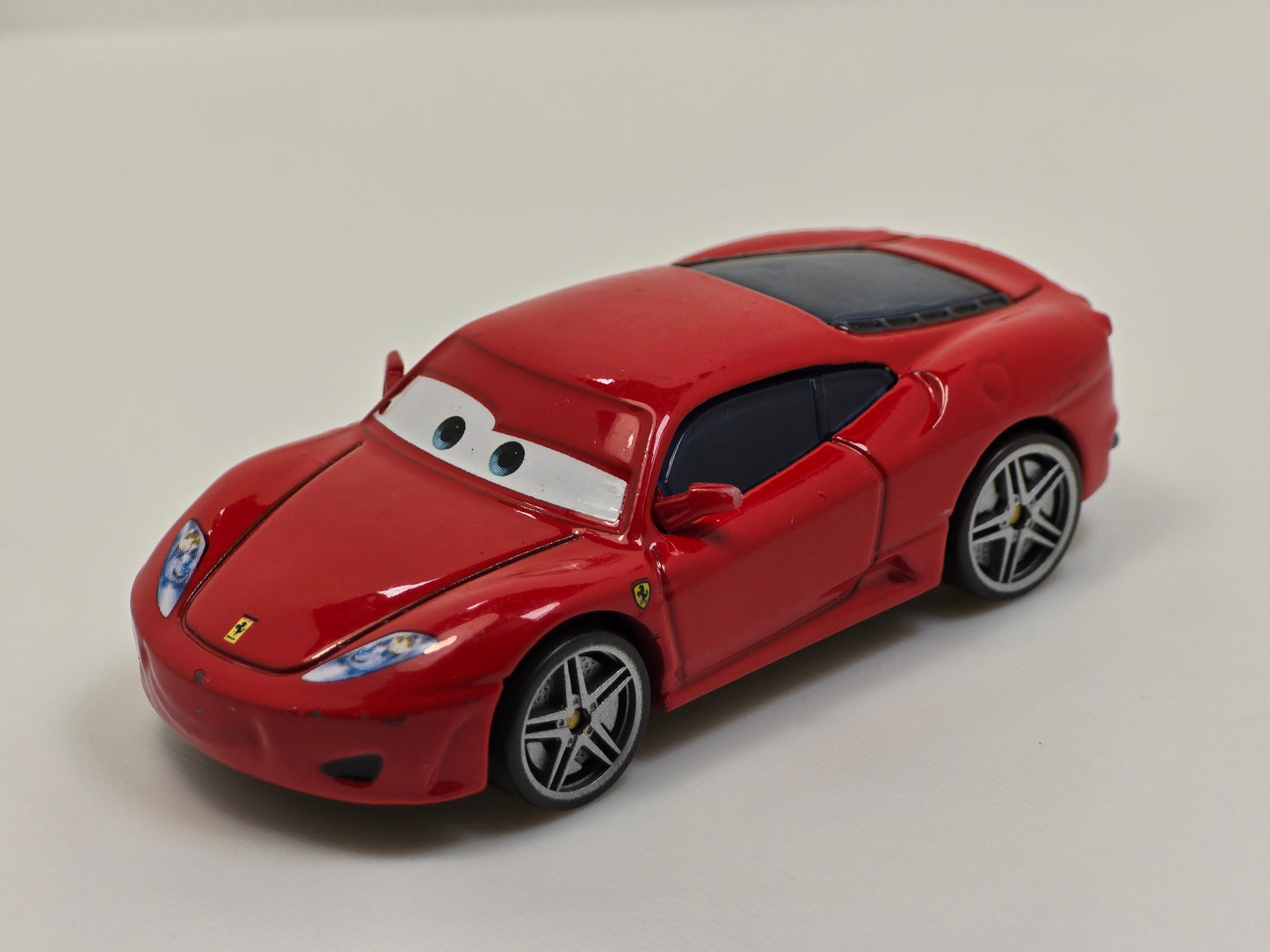 DISNEY PIXAR CARS - FERRARI F430 - MICHAEL SCHUMACHER - PRE OWNED