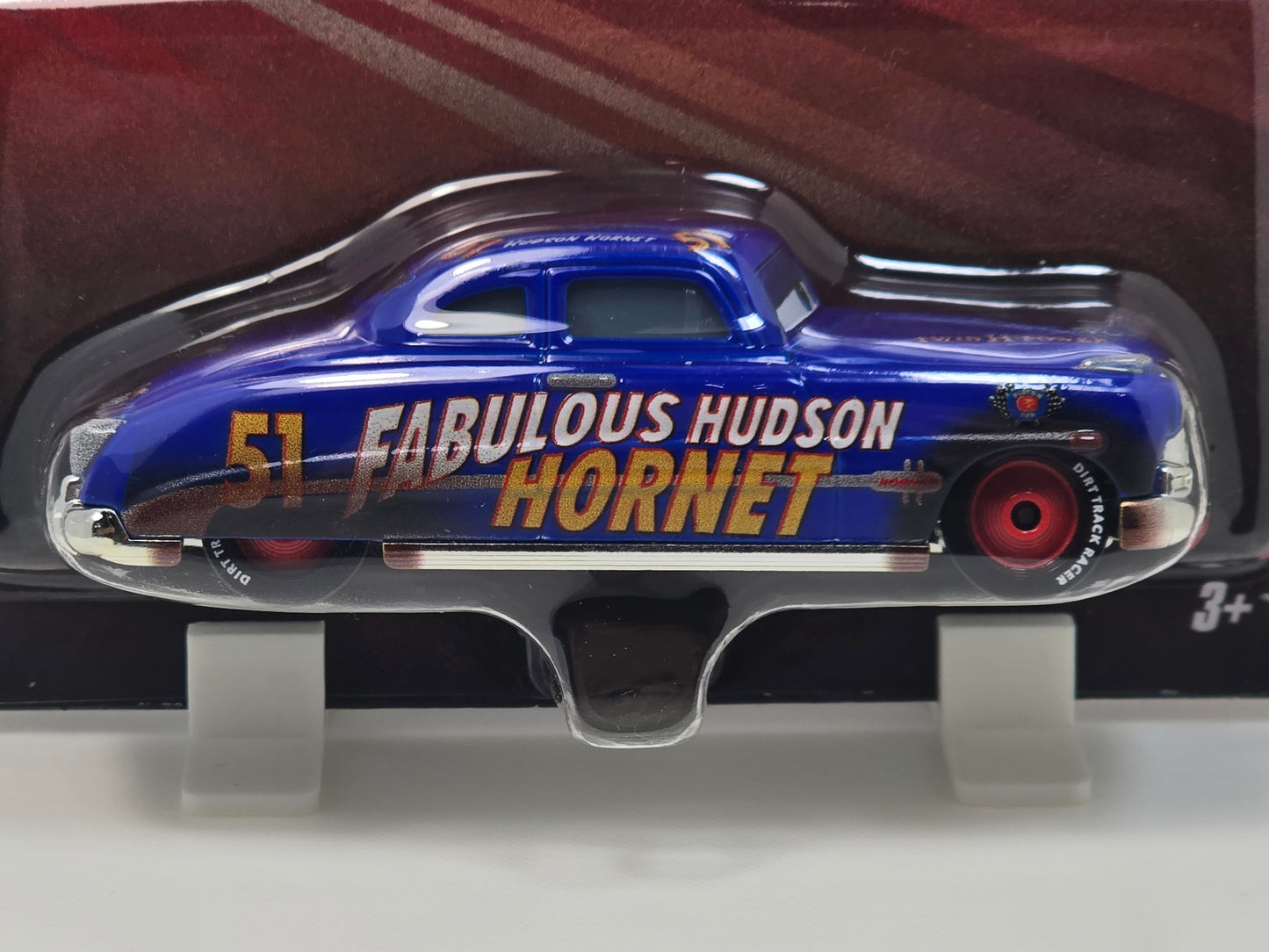 DISNEY PIXAR CARS - DIRT TRACK FABULOUS HUDSON HORNET - DOC HUDSON