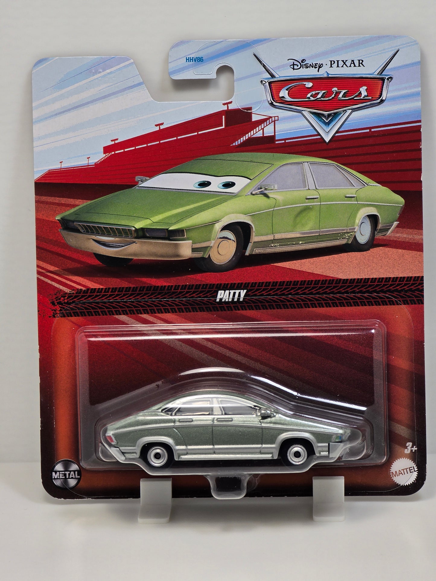 DISNEY PIXAR CARS - PATTY - MARIO ANDRETTI's PERSONAL ASSISTANT