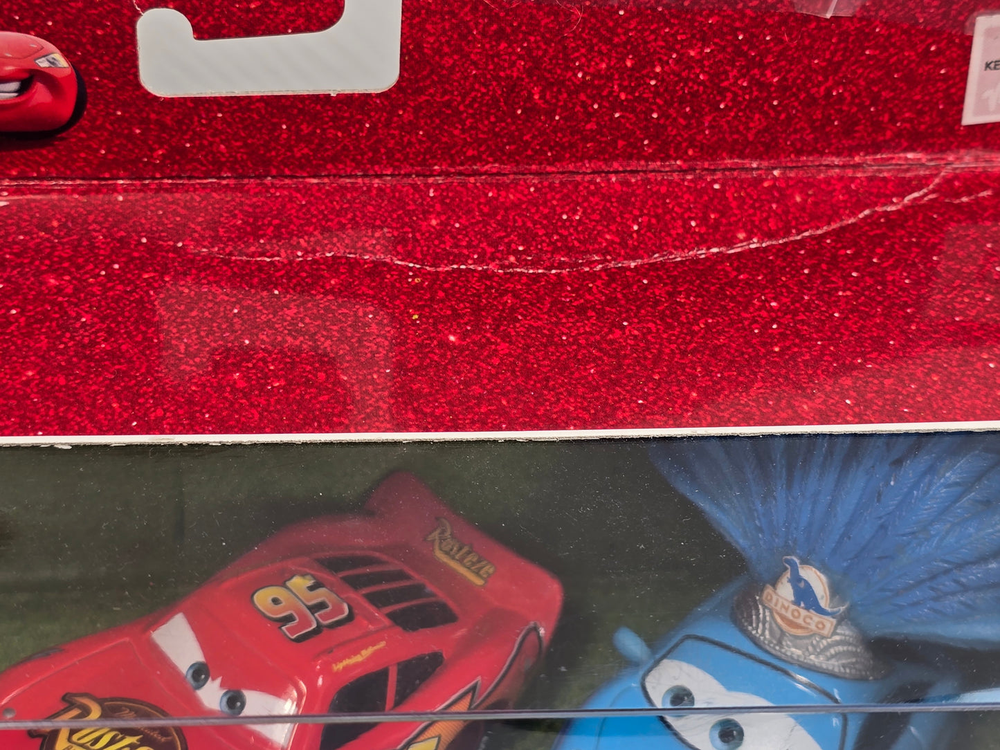 DISNEY PIXAR CARS - LIGHTNING MCQUEEN WITH SHOWGIRLS 1 & 2