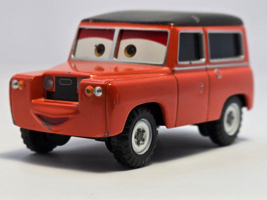 DISNEY PIXAR CARS - MAURICE WHEELKS - LAND ROVER - PRE OWNED