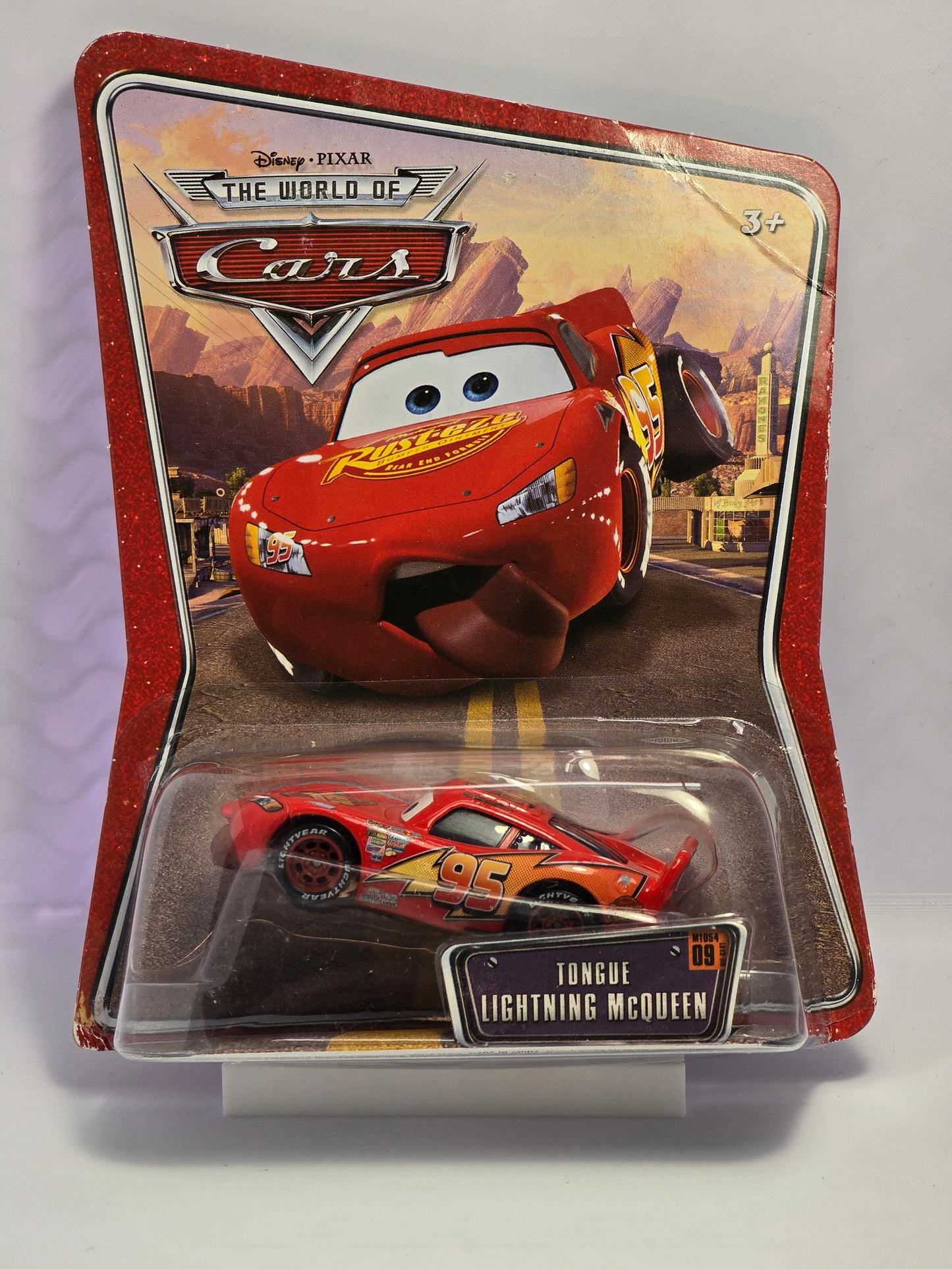 DISNEY PIXAR CARS - TONGUE LIGHTNING MCQUEEN - 2008