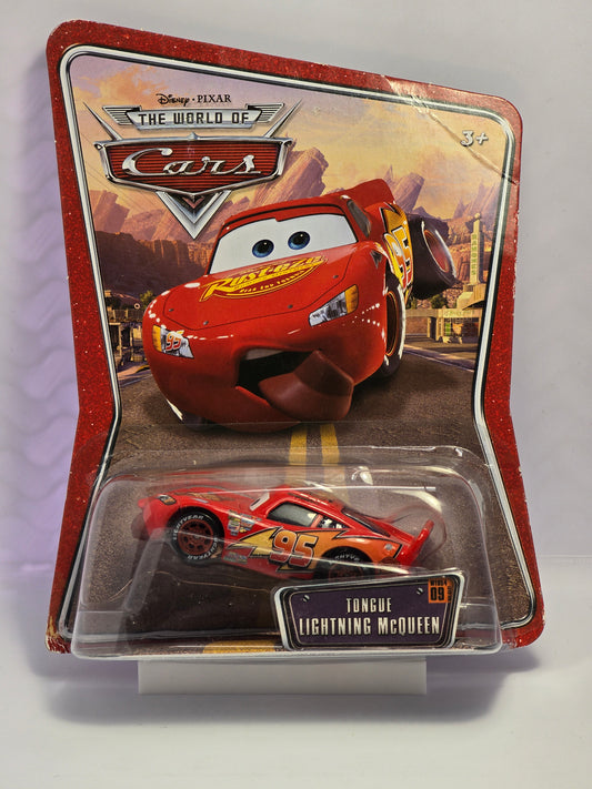 DISNEY PIXAR CARS - TONGUE LIGHTNING MCQUEEN - 2008