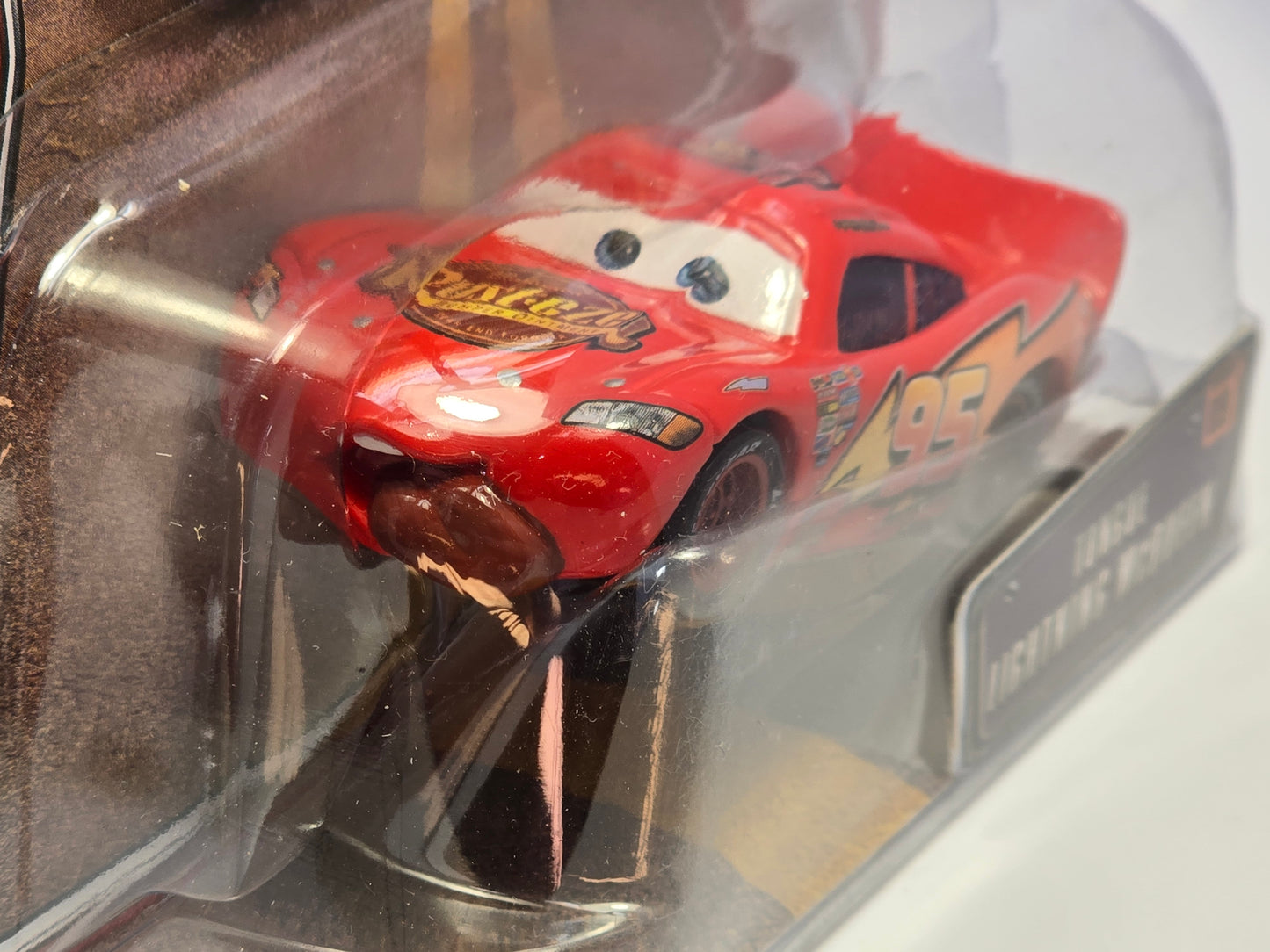 DISNEY PIXAR CARS - TONGUE LIGHTNING MCQUEEN - 2008