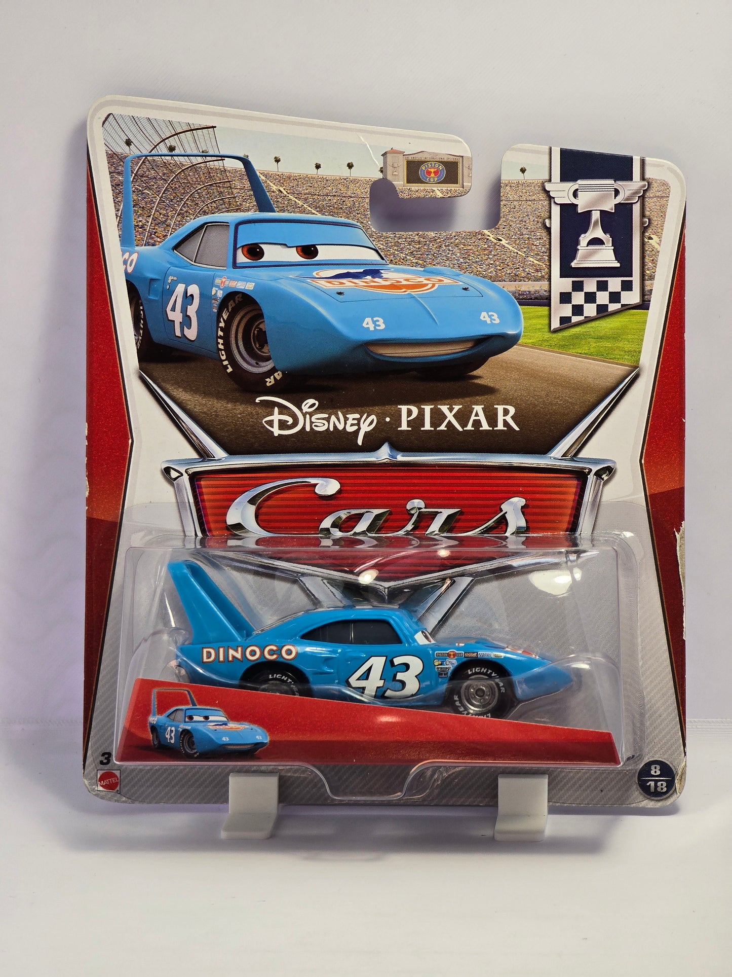 DISNEY PIXAR CARS - STRIP WEATHERS "THE KING" - PISTON CUP COLLECTION