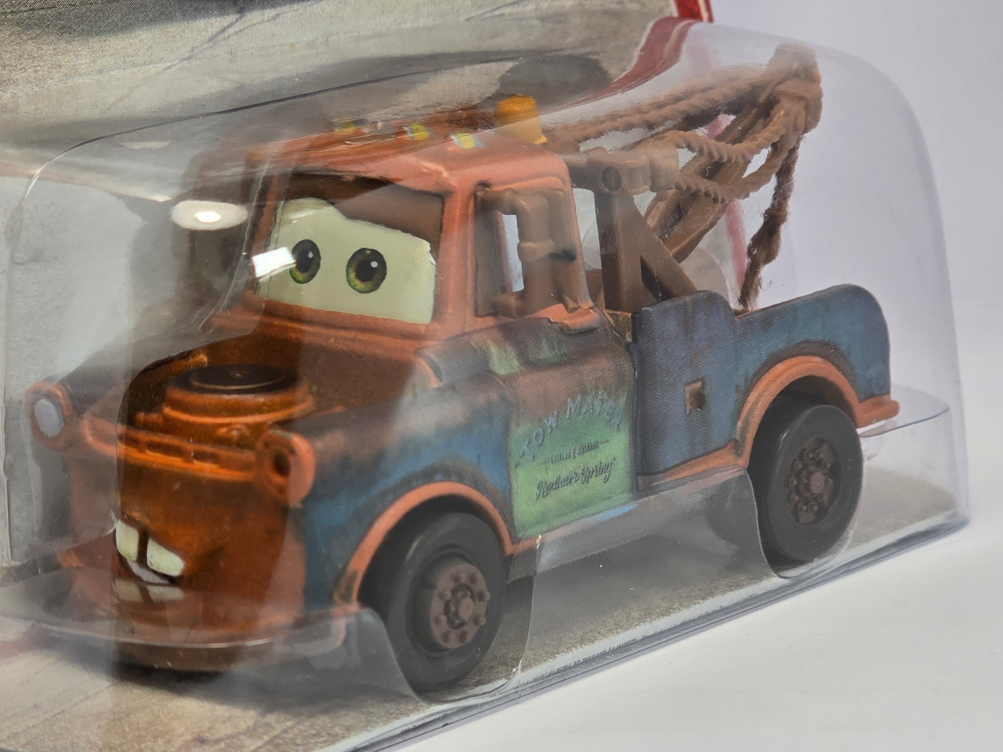 DISNEY PIXAR CARS - MATER - SERIES 1 DESERT CARD - 16 BACK