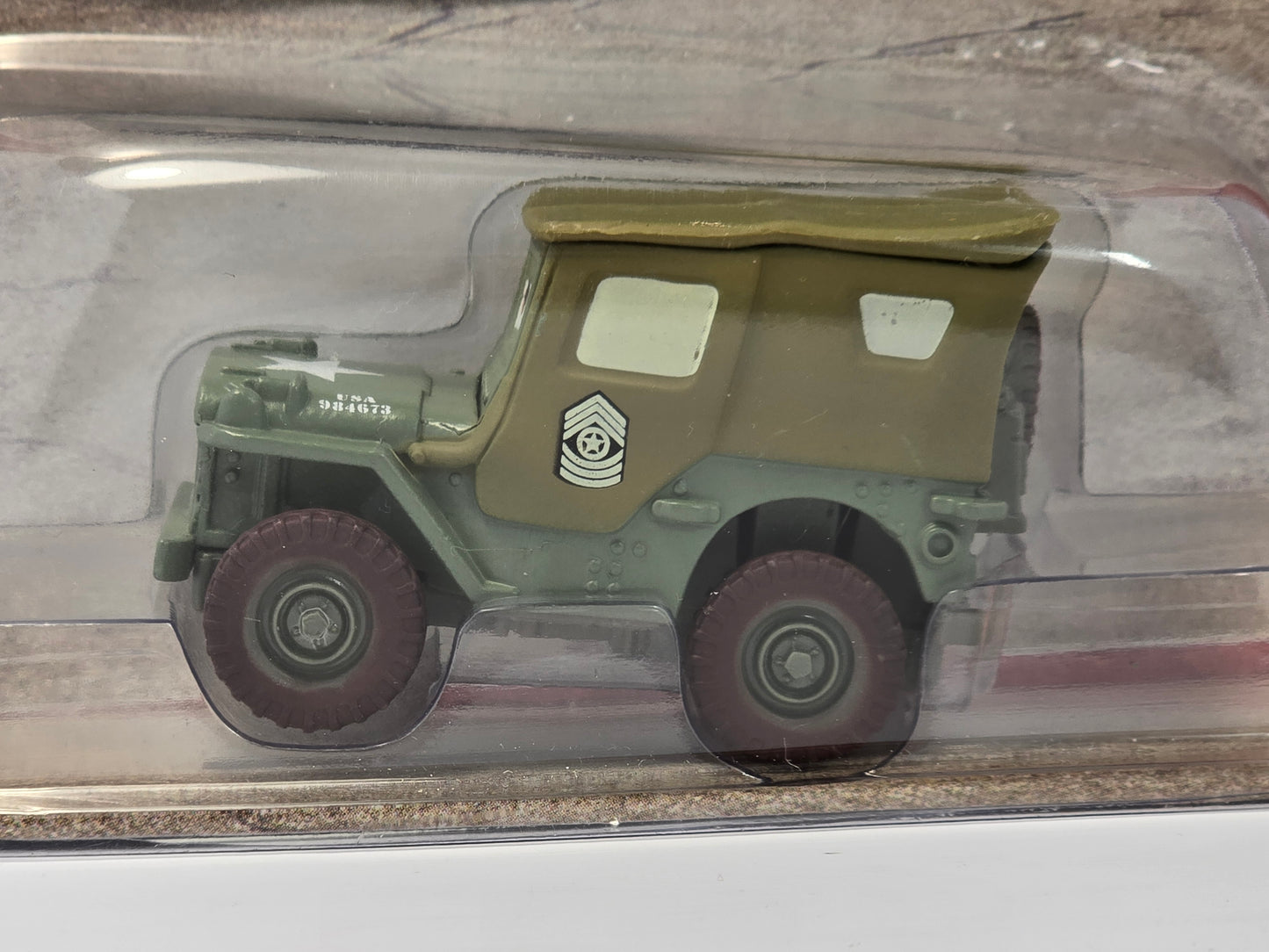 DISNEY PIXAR CARS - SARGE - SERIES 1 DESERT CARD - 16 BACK