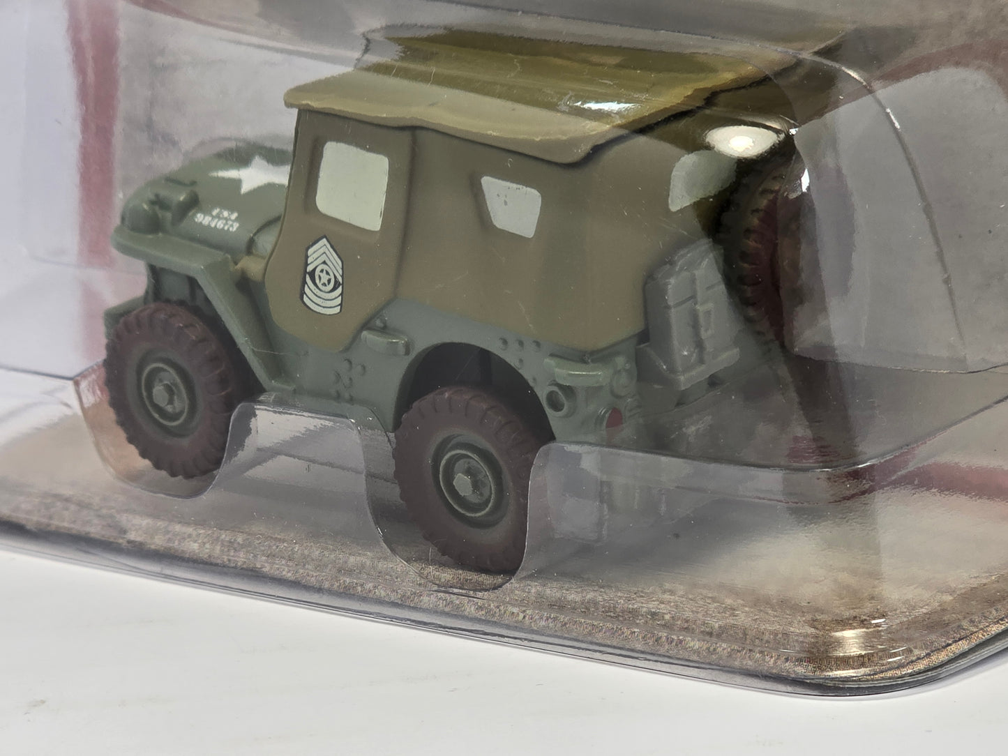 DISNEY PIXAR CARS - SARGE - SERIES 1 DESERT CARD - 16 BACK