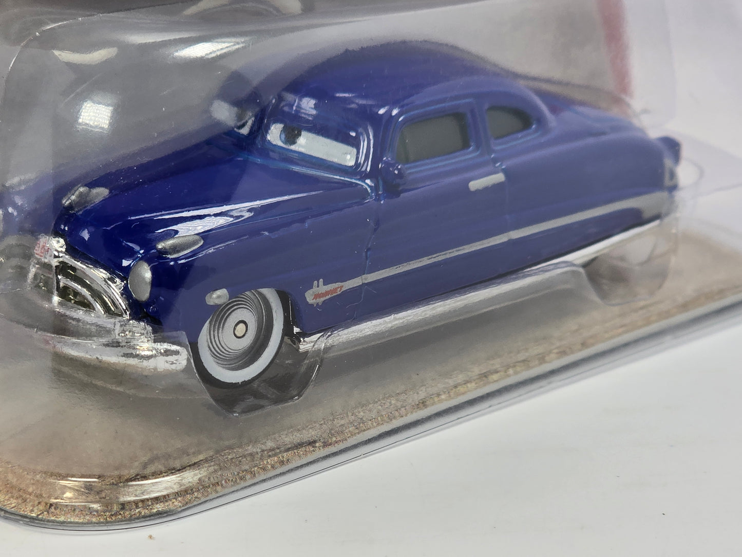 DISNEY PIXAR CARS - DOC HUDSON - SERIES 1 DESERT CARD - 16 BACK