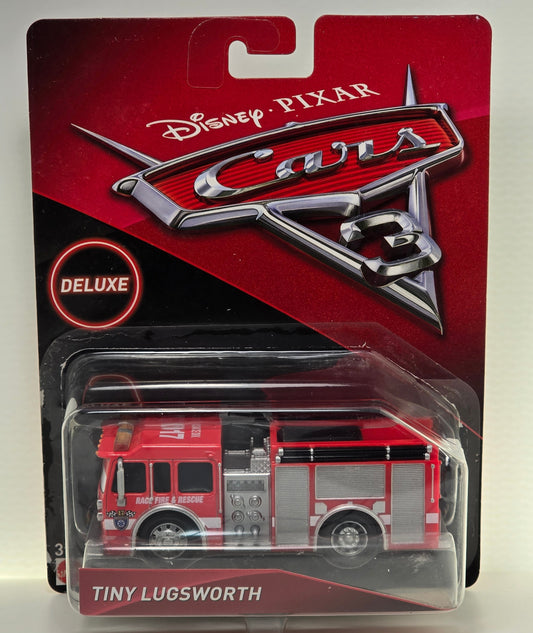 DISNEY PIXAR CARS 3 - TINY LUGSWORTH - FIRE TRUCK