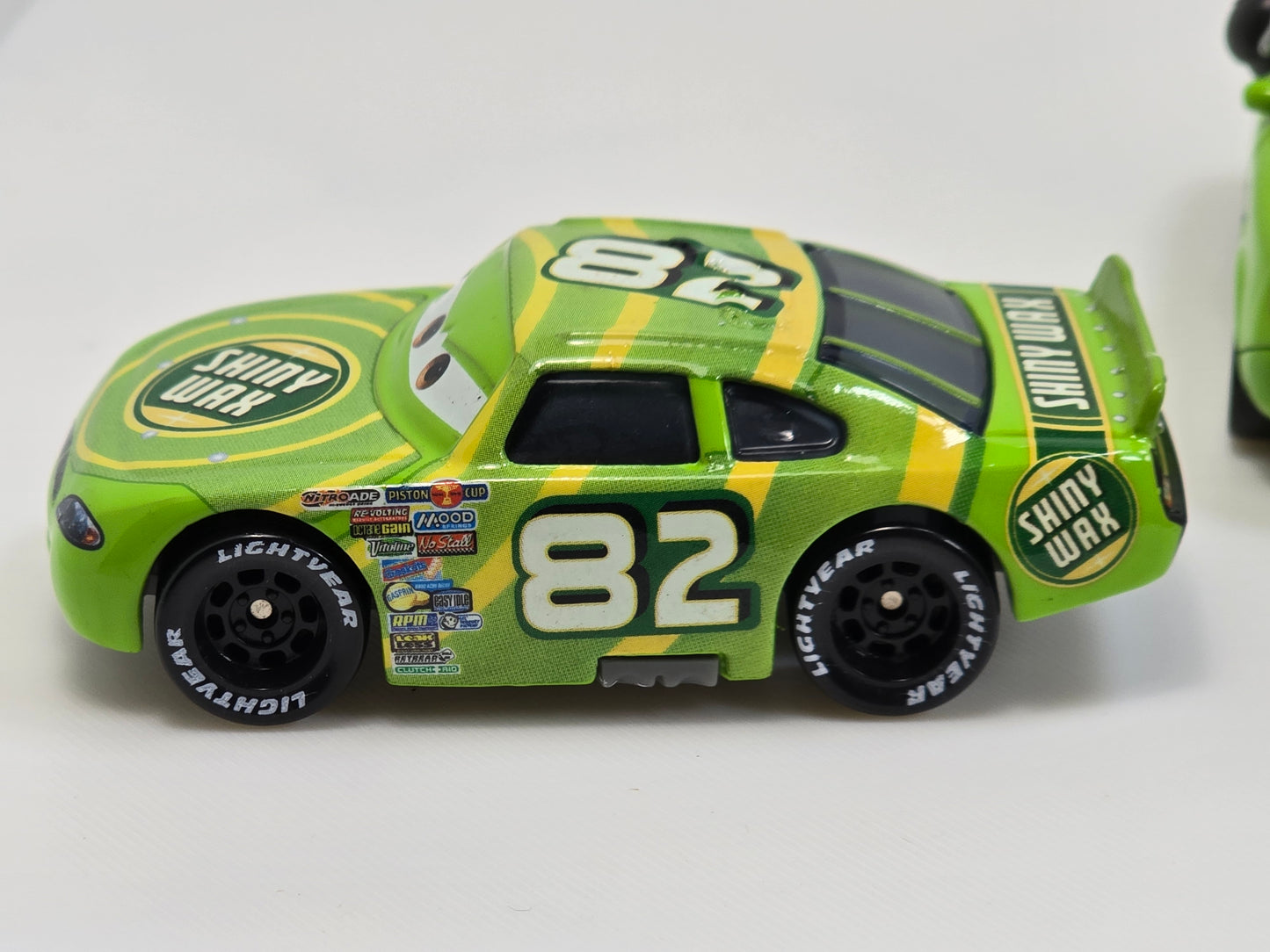 DISNEY PIXAR CARS - SHINY WAX RACE TEAM - PRE OWNED