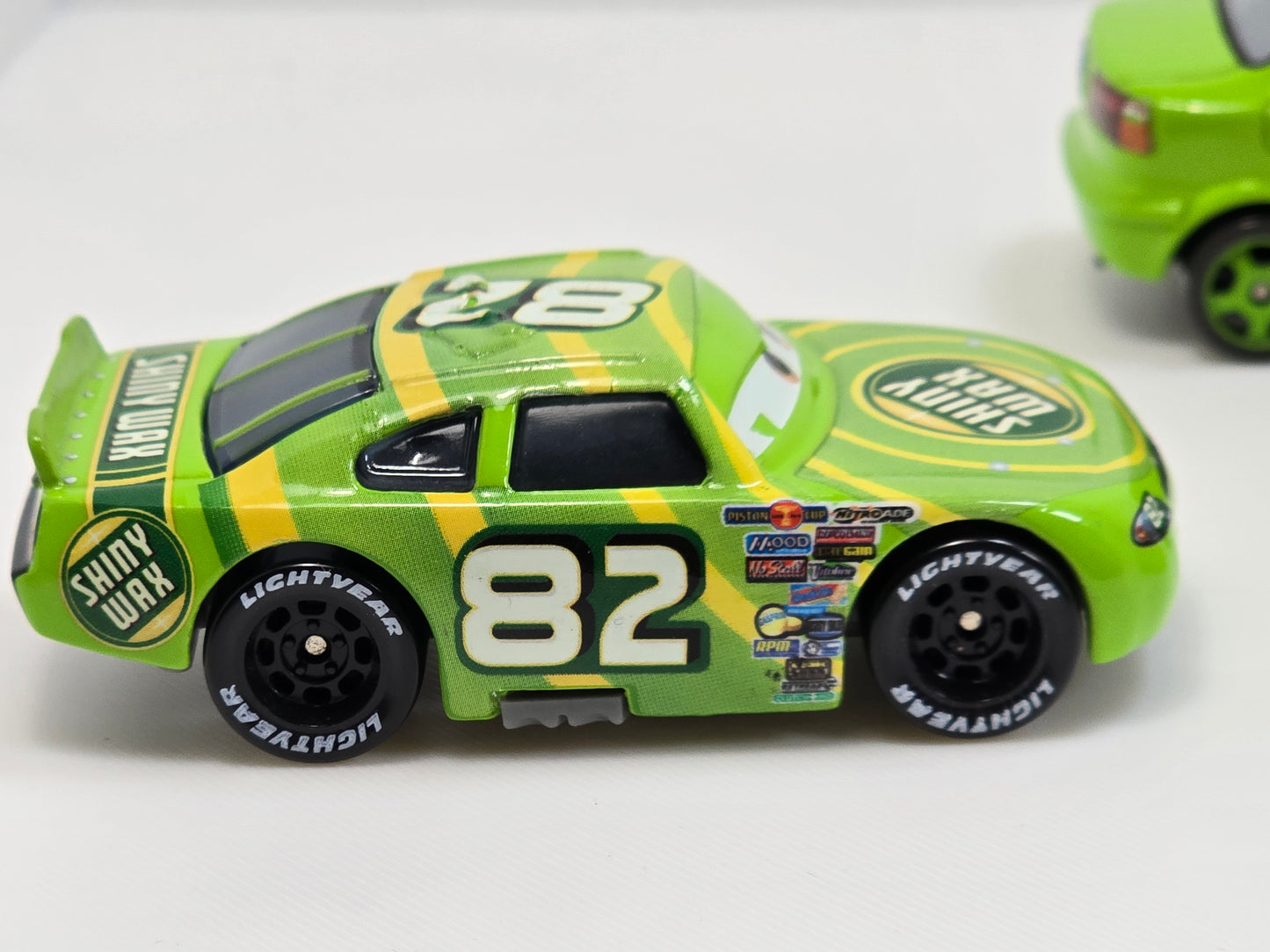 DISNEY PIXAR CARS - SHINY WAX RACE TEAM - PRE OWNED