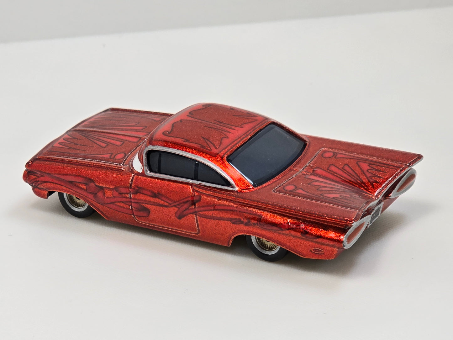 DISNEY PIXAR CARS - HYDRAULIC RAMONE - RED - PRE OWNED