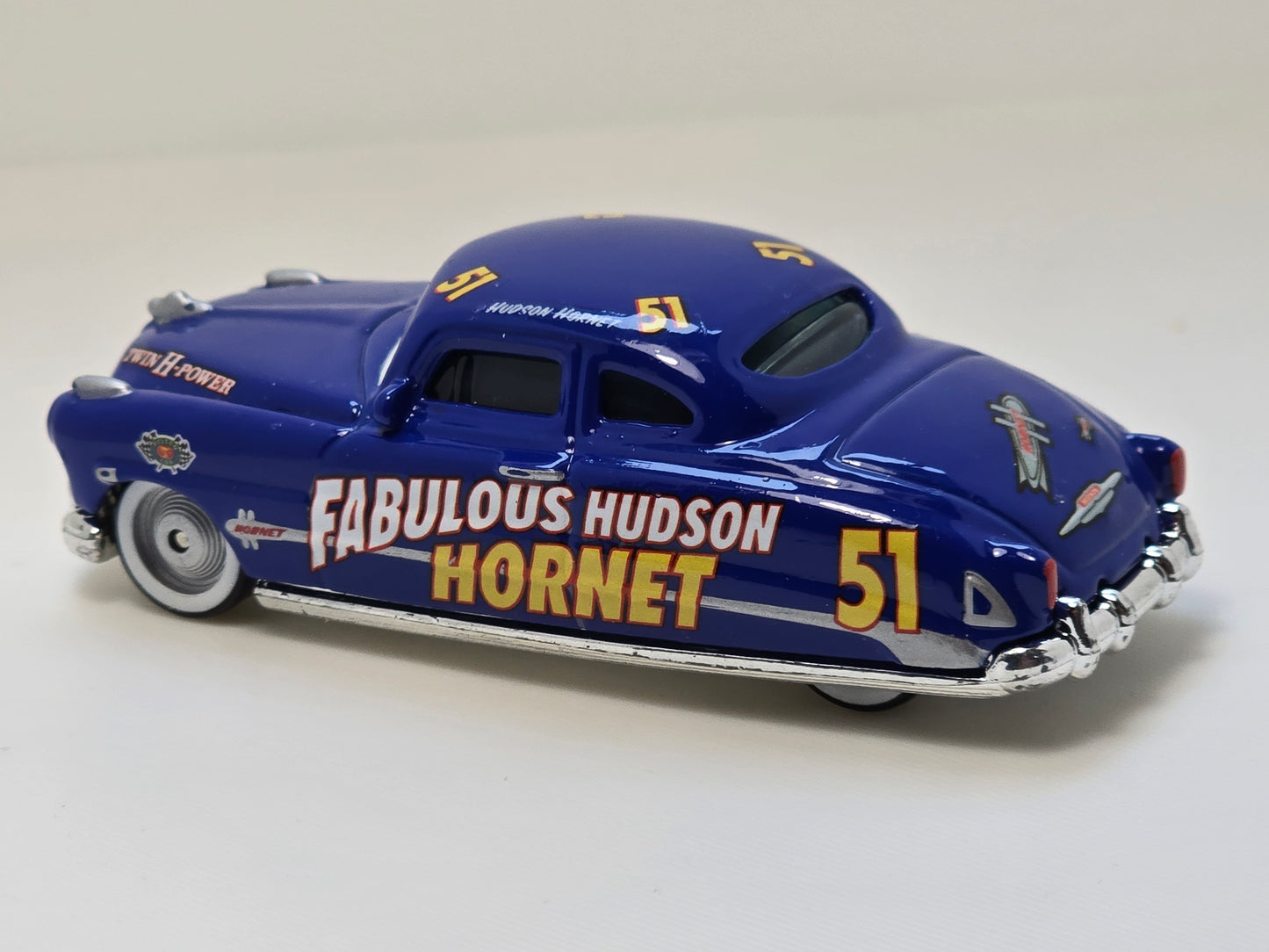 DISNEY PIXAR CARS - FABULOUS HUDSON HORNET - PRE OWNED