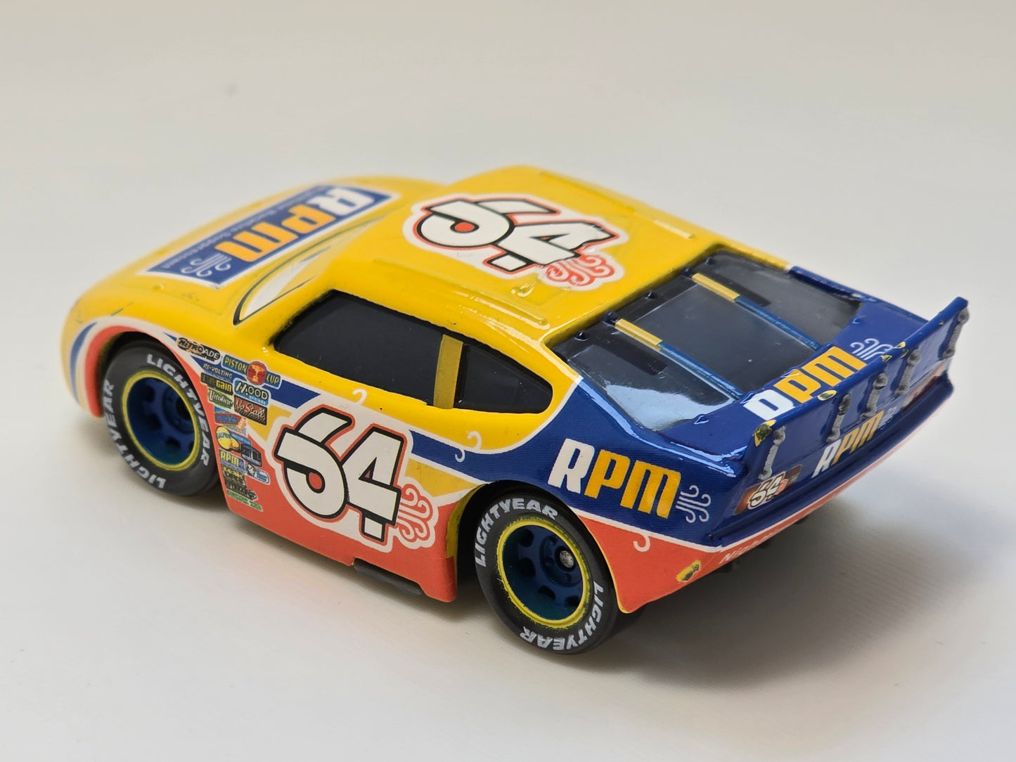 DISNEY PIXAR CARS - WINFORD BRADFORD RUTHERFORD  - RPM #64 - PRE OWNED