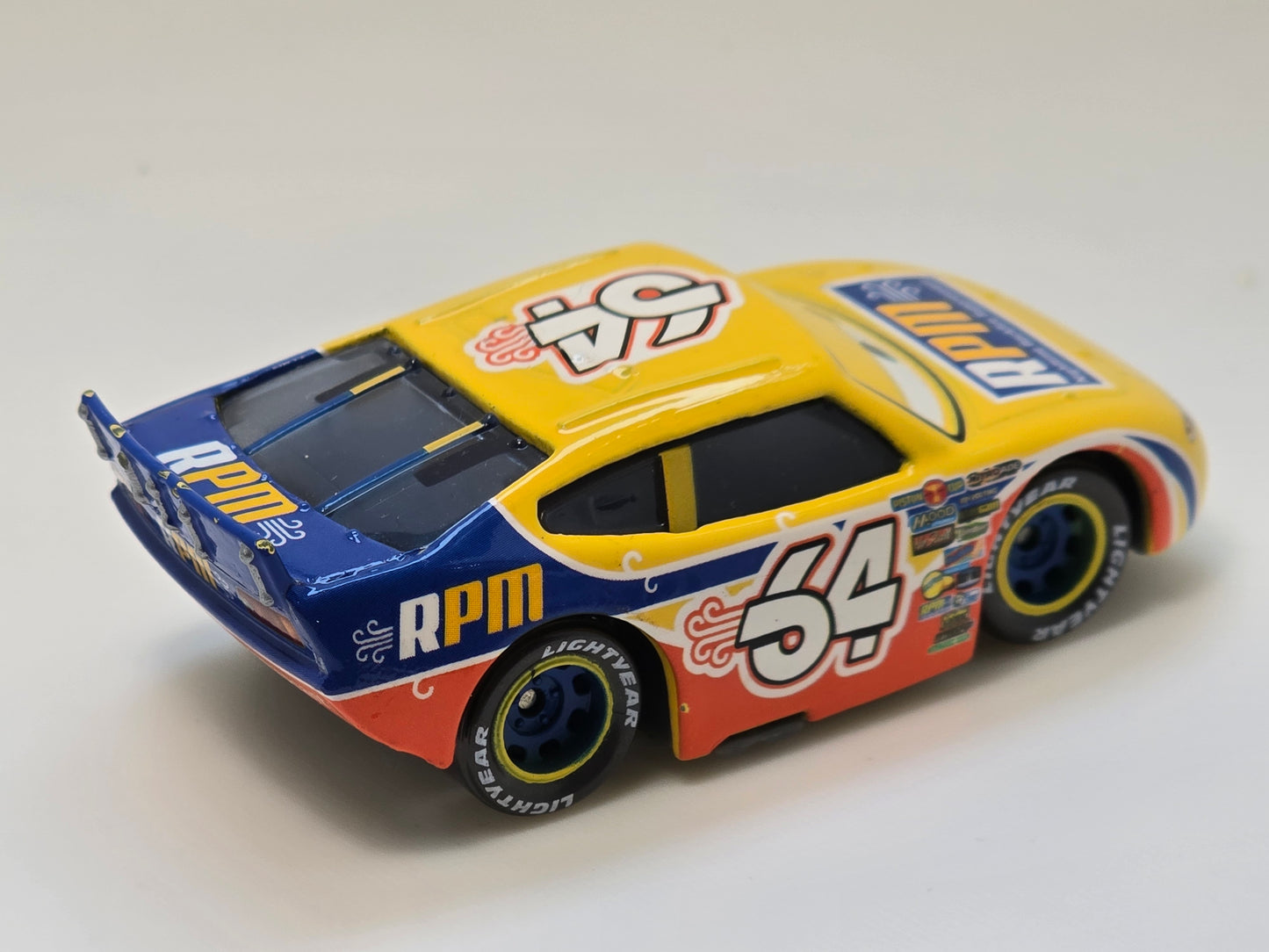 DISNEY PIXAR CARS - WINFORD BRADFORD RUTHERFORD  - RPM #64 - PRE OWNED