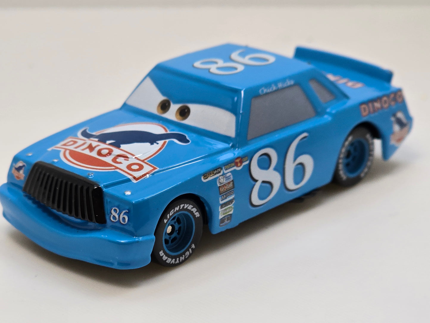 DISNEY PIXAR CARS  - DINOCO CHICK HICKS #86 - PRE OWNED