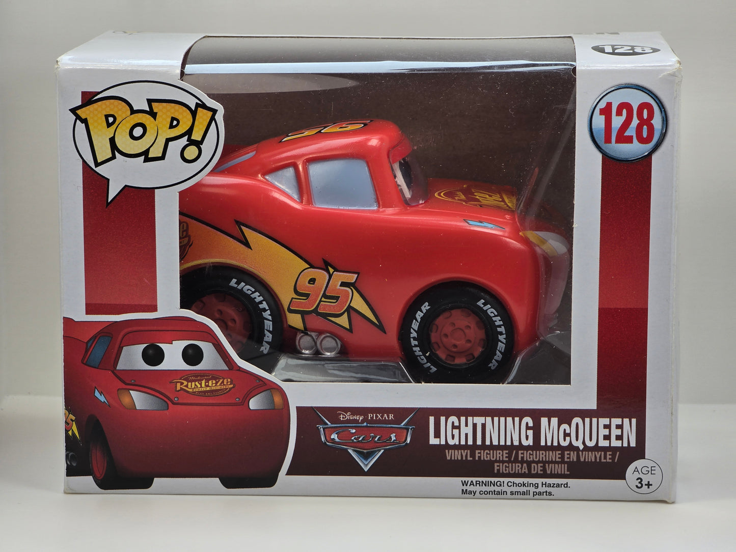 Pixar Funko Pop! Lightning McQueen #128
