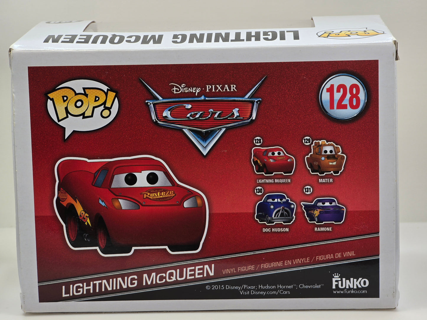 Pixar Funko Pop! Lightning McQueen #128