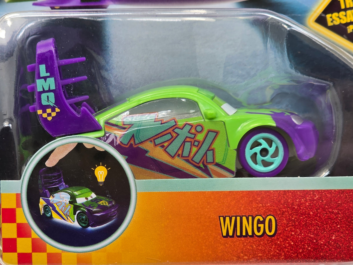 DISNEY PIXAR CARS  - RACE TO CELEBRATE - LIGHT UP - WINGO  - NEW