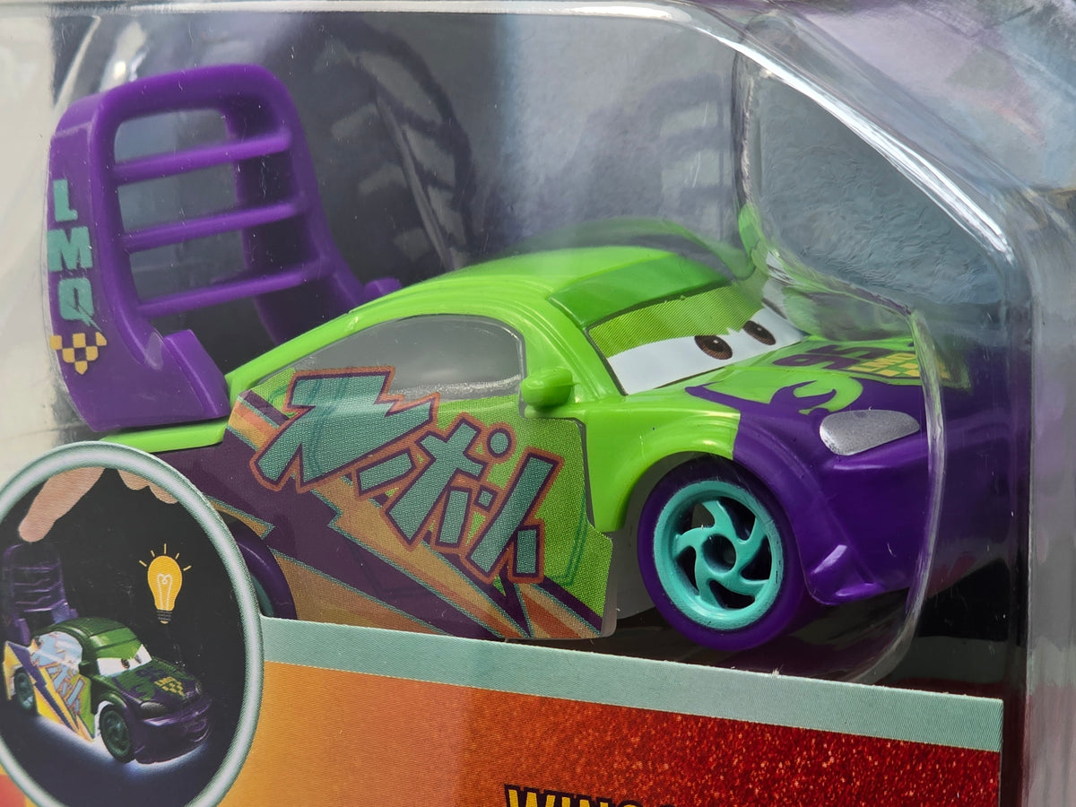DISNEY PIXAR CARS  - RACE TO CELEBRATE - LIGHT UP - WINGO  - NEW