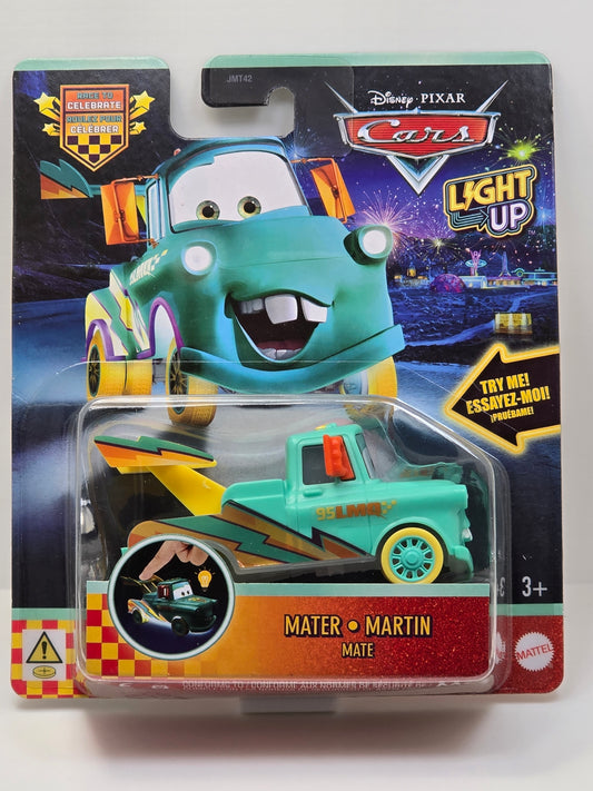 DISNEY PIXAR CARS  - RACE TO CELEBRATE - LIGHT UP - MATER