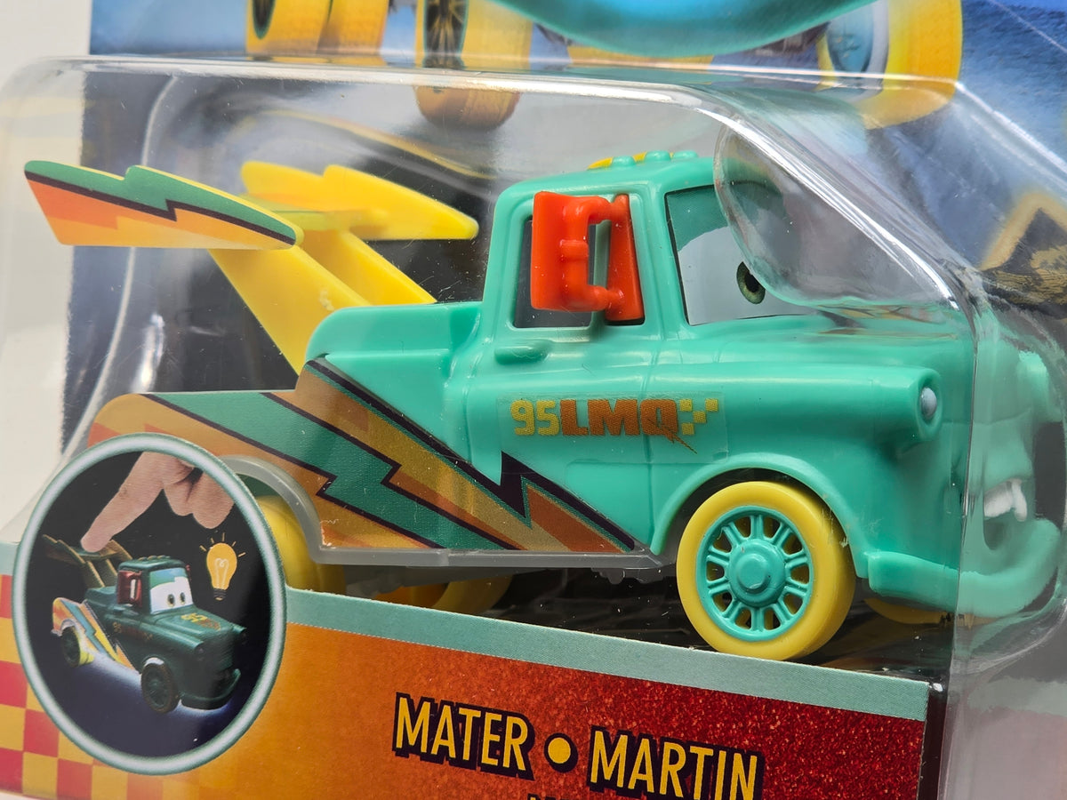 DISNEY PIXAR CARS  - RACE TO CELEBRATE - LIGHT UP - MATER  - NEW