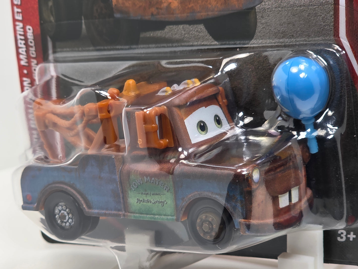 DISNEY PIXAR CARS - MATER WITH BALLOON - 20th ANNIVERSARY