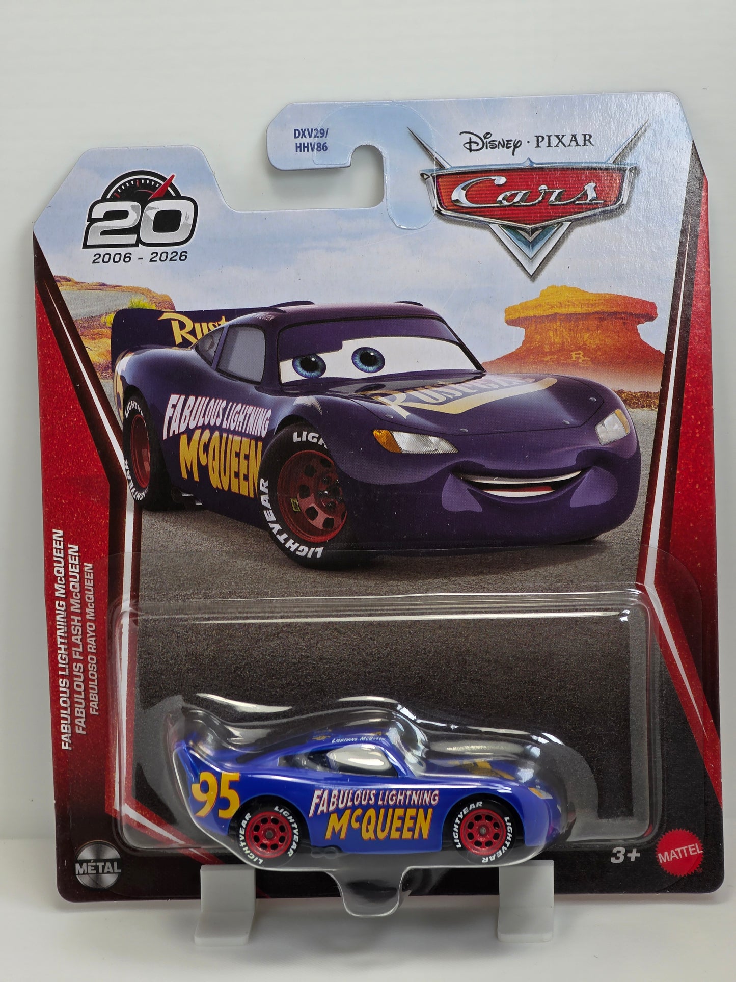 DISNEY PIXAR CARS - FABULOUS LIGHTNING MCQUEEN - 20th ANNIVERSARY