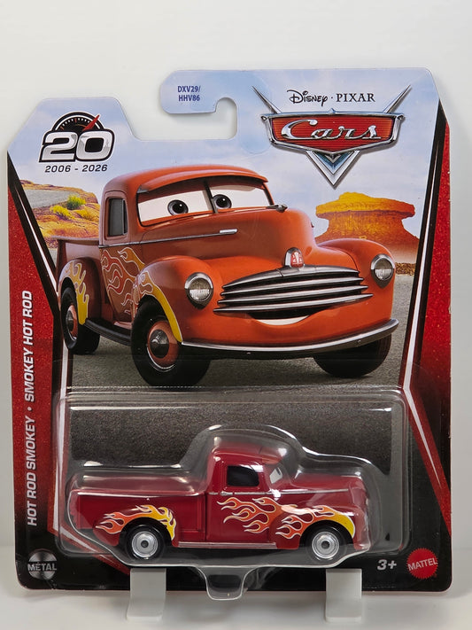 DISNEY PIXAR CARS 3 - HOT ROD SMOKEY - 20th ANNIVERSARY
