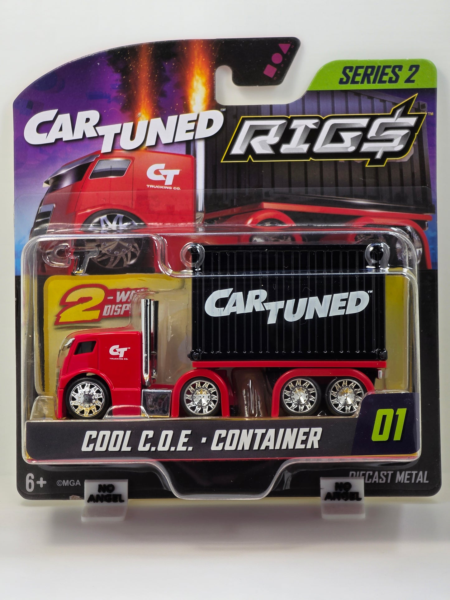 CAR TUNED RIGS SERIES 2 - COOL C.O.E. - RED with BLACK CONTAINER #01