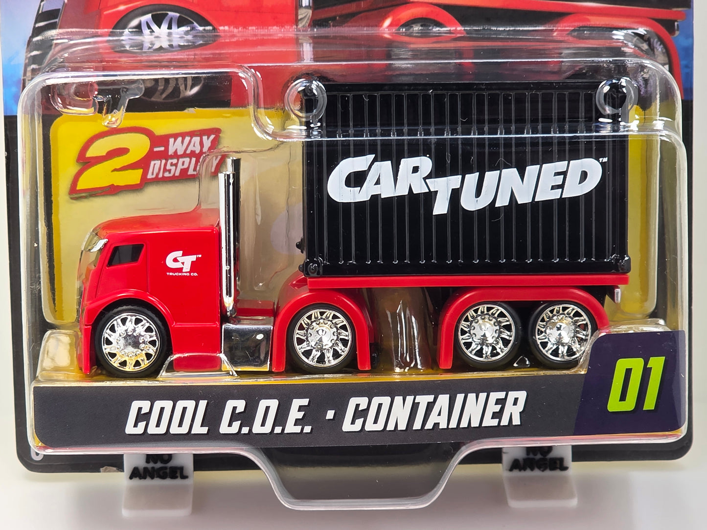 CAR TUNED RIGS SERIES 2 - COOL C.O.E. - RED with BLACK CONTAINER #01