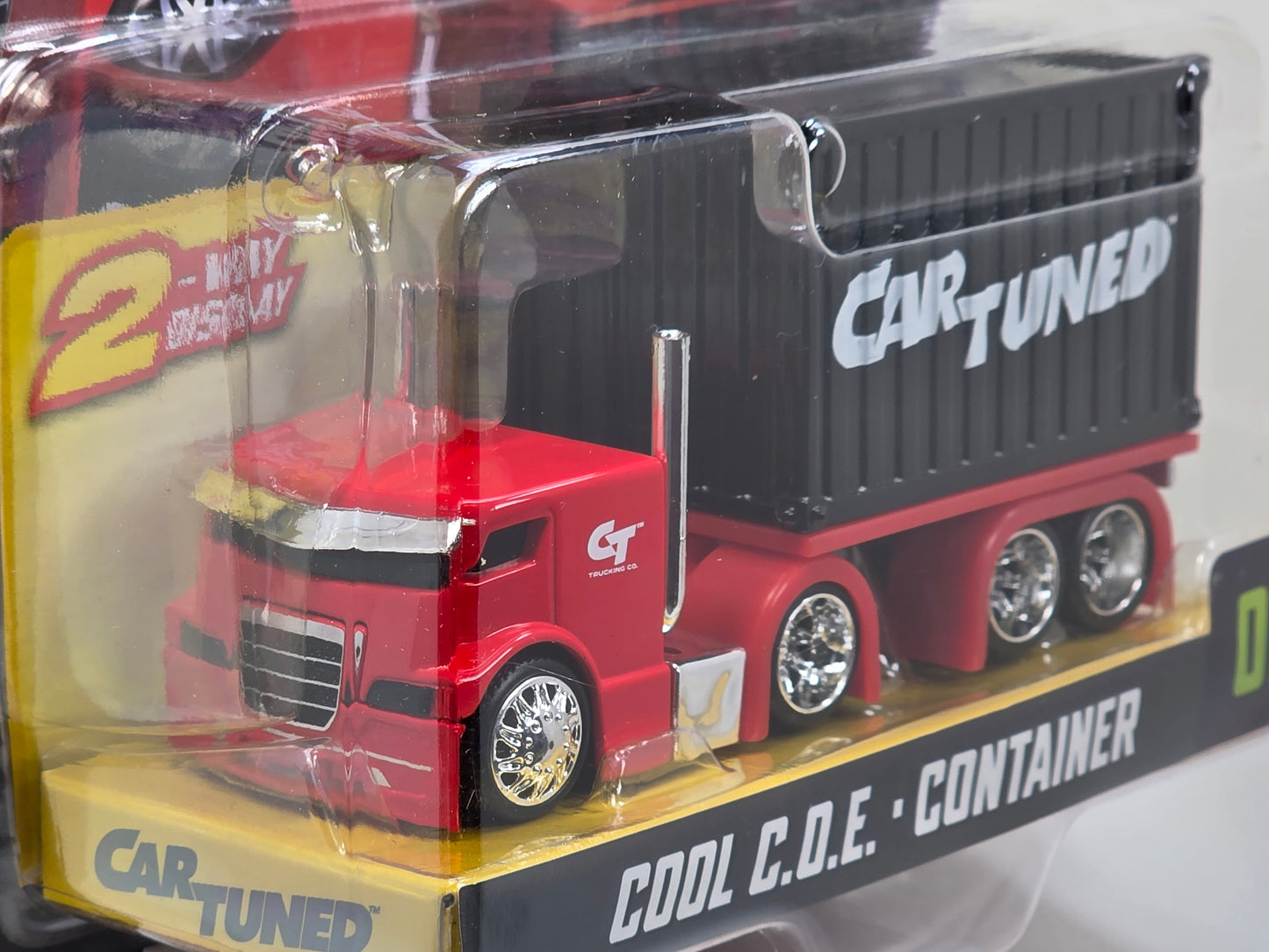 CAR TUNED RIGS SERIES 2 - COOL C.O.E. - RED with BLACK CONTAINER #01